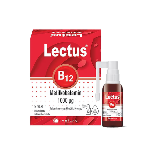 Lectus B12 Dilaltı Sprey 1000mg 5 ml
