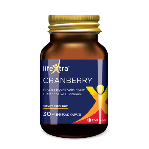LifeXtra Cranberry 30 Yumusak Kapsul