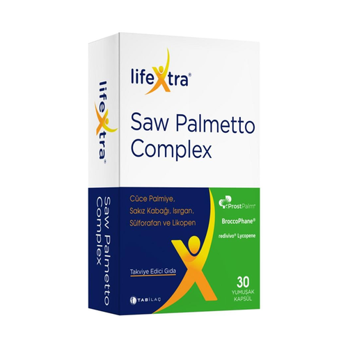 LifeXtra Saw Palmetto Complex 30 Kapsül