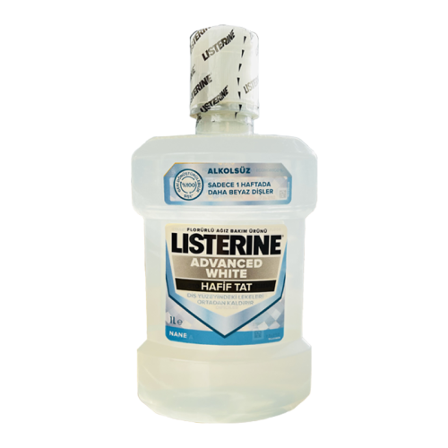 Listerine Advanced White Hafif Tat 1 lt