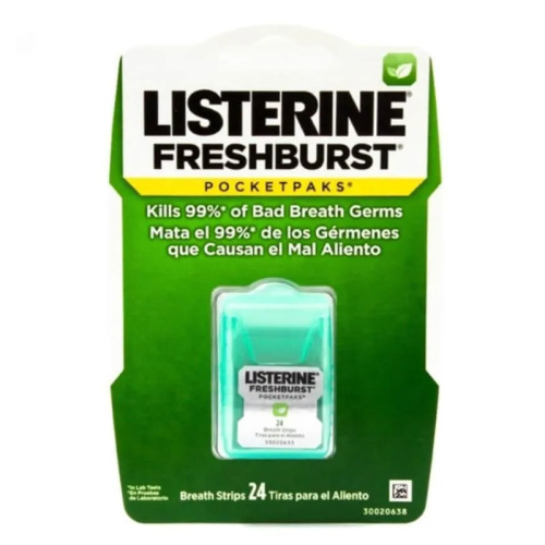 Listerine Freshburst PocketPaks 24 Yaprak