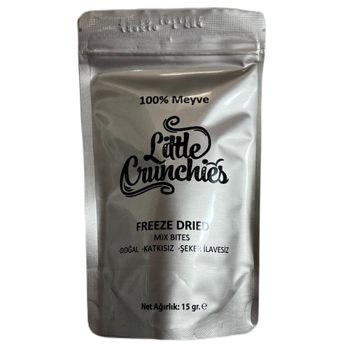 Little Crunchies Freeze Dried Mix Bites Tadım Paketi 15 gr