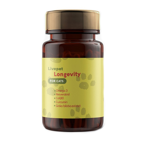 Livepet Kediler Için Longevity Takviyesi 20 gr
