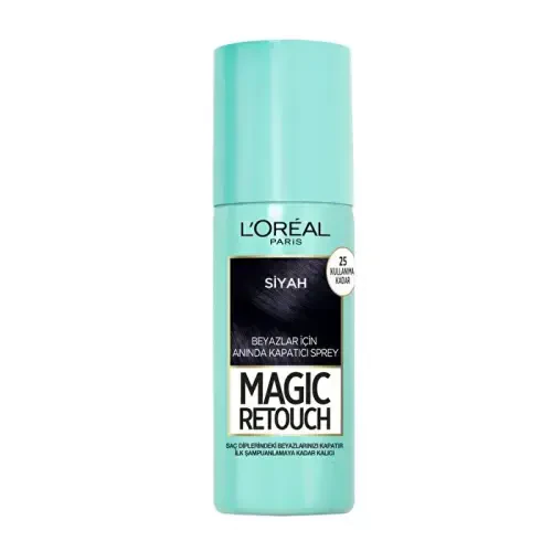 Loreal Paris Magic Retouch Sprey 75ml - Siyah