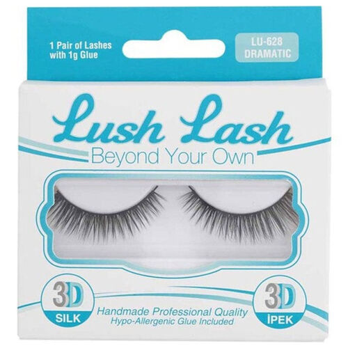 Lush Lash İpek Kirpik 3D Dramatic Lu - 628