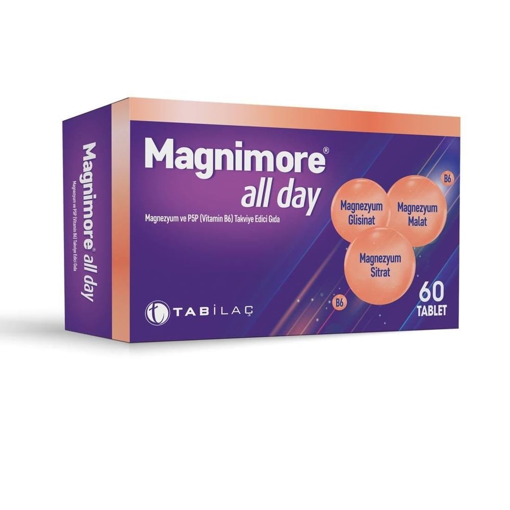 Magnimore All Day 60 Tablets
