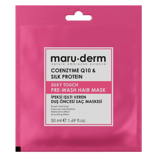Maruderm Coenzyme Q10 and Silk Protein Duş Öncesi Saç Maskesi 50 ml