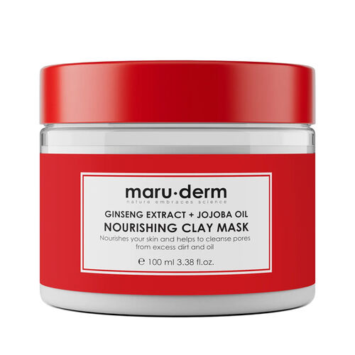 Maruderm Ginseng Özlü ve Jojoba Yağlı Kil Maskesi 100 ml