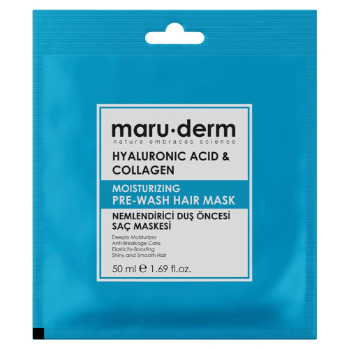 Maruderm Hyalüronik Asit ve Kolajen Duş Öncesi Saç Maskesi 50 ml