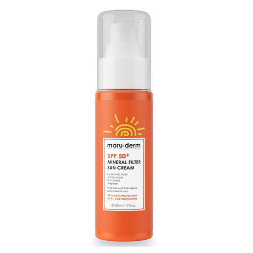 Maruderm SPF 50+ Mineral Filtre Güneş Kremi 50 ml
