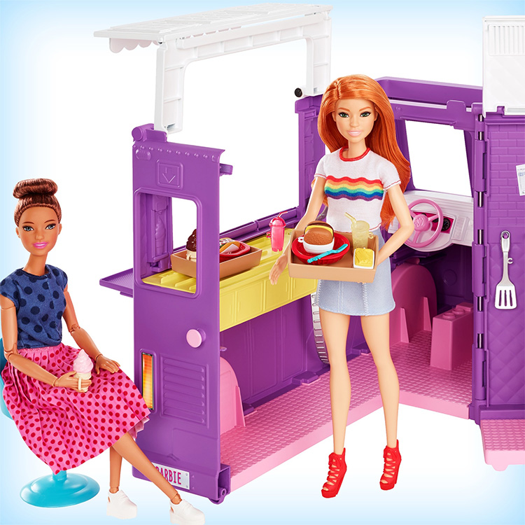 Mattel GMW07 Barbie Nin Yemek Arabası Oyun Seti 862898 *1 Oyck
