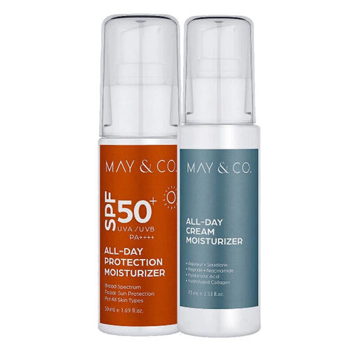 May Co Derinlemesine Nemlendiren ve Yüksek korumalı Bakım Seti