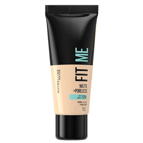 Maybelline New York Fit Me Matte+Poreless Fondöten 30 ml - 110 Porselen