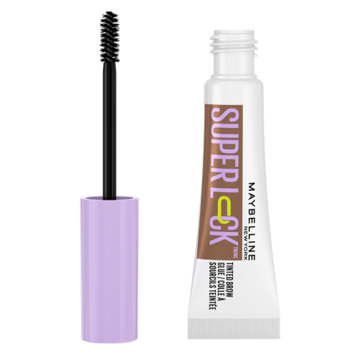 Maybelline Super Lock Brow Glue Kaş Sabitleyici Maskara - Medium Brown 7 ml
