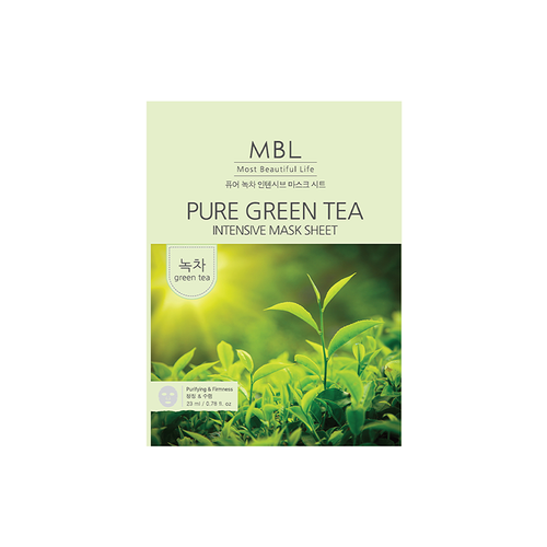MBL Pure Green Tea Mask Sheet 23 ml