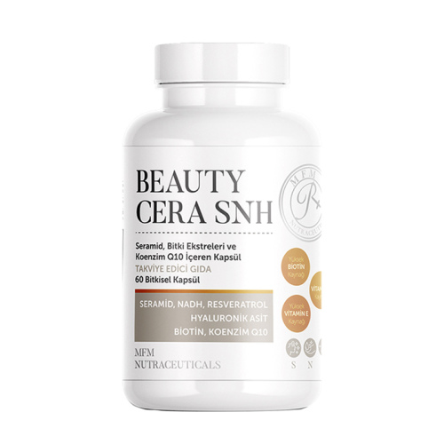 MFM NUTRACEUTICALS Beauty Cera SNH Kapsül Takviye Edici Gıda - 60 Bitkisel Kapsül
