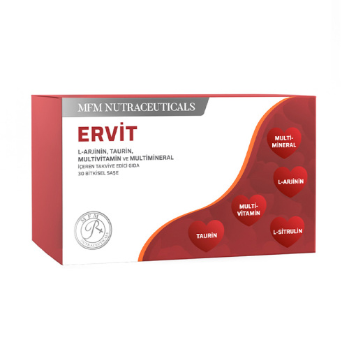 MFM NUTRACEUTICALS Ervit Takviye Edici Gıda - 30 Şase