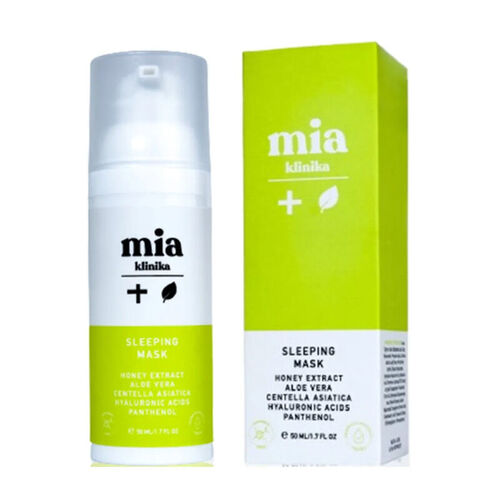 Mia Klinika Leke ve Kırışıklık Karşıtı Işıltı Veren Nemlendirici Yüz Maskesi 50 ml