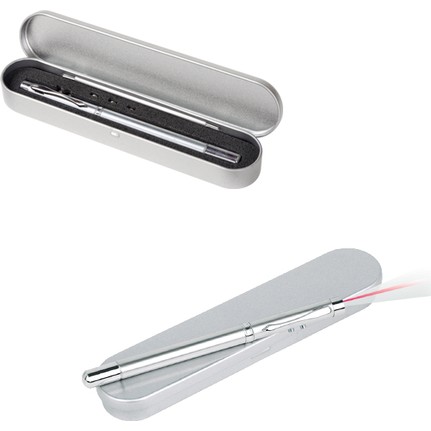 Mikro Tükenmez Kalem Antenli Lazer Kalem Metal St.999-2 shnk