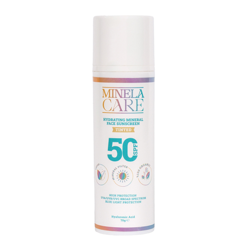 ​Minela Care Spf 50 Renkli Nemlendirici Yüz Güneş Kremi 70 gr
