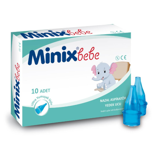 Minix Bebe Nazal Aspiratör Ucu 10 Adet