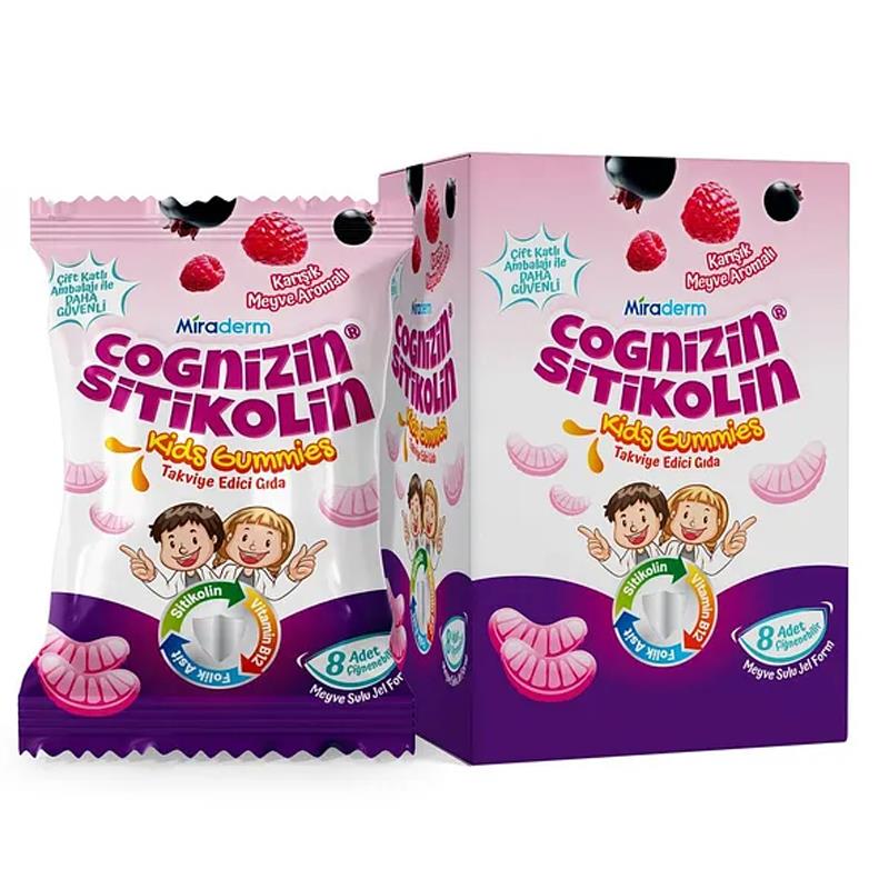 MIRADERM COGNIZIN SİTİKOLİN 8 POŞET GUMMY