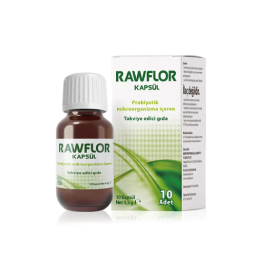 Miraderm Rawflor Probiyotik 10 Kapsül