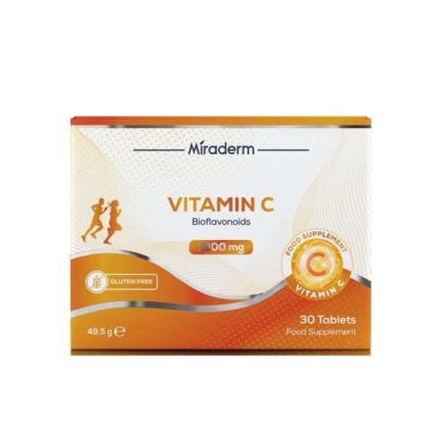 MIRADERM VITAMIN C 1000 MG 30 TABLET