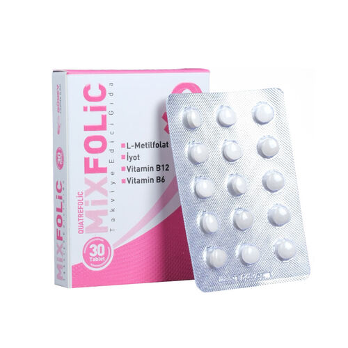 Mixfolic Takviye Edici Gıda 30 Tablet