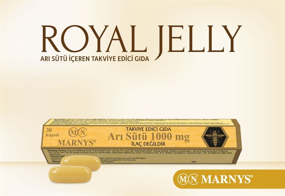MN MARNYS Royal Jelly 1000 mg 30 Kapsül