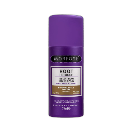 Morfose Root Retoucher Beyaz Kapatıcı Sprey Kahverengi 75 ml