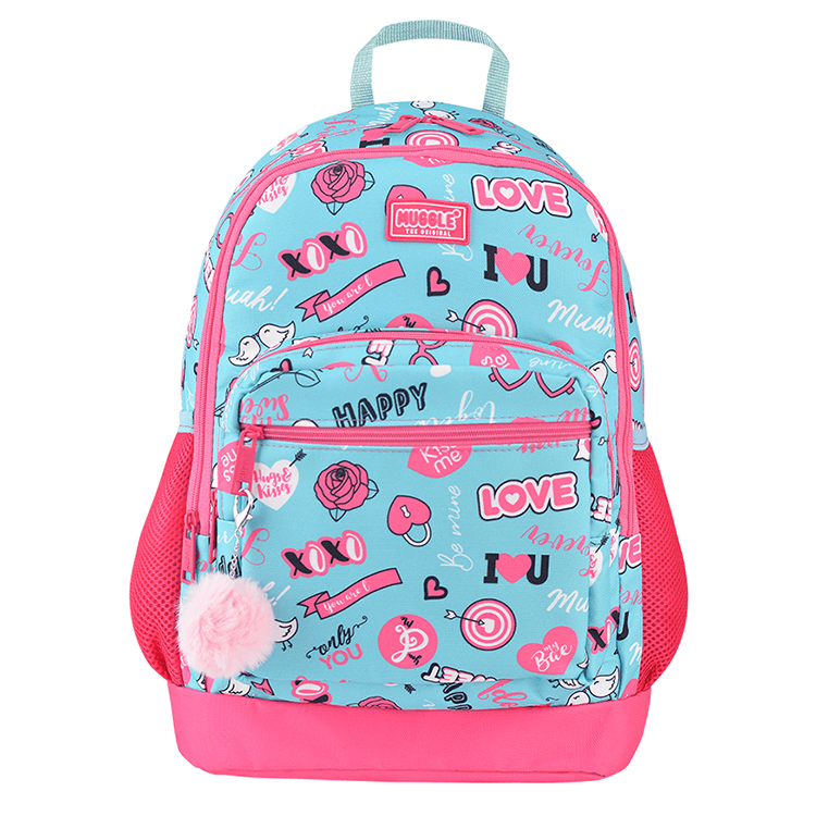 Muggle Mu-0303 Ot-Love Yeşil Okul çantası-Mu0303 shnk