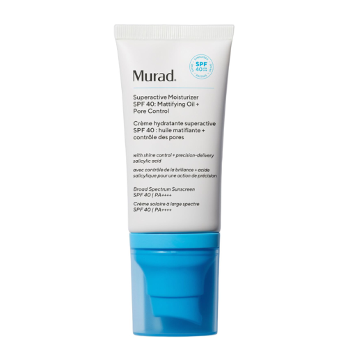 Murad Superactive Moisturizer SPF40: Mattifying Oil + Pore Control Cream 50 ml