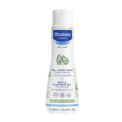 Mustela Nazik Temizleme Jeli Yenidoğan Şampuanı 200 ml