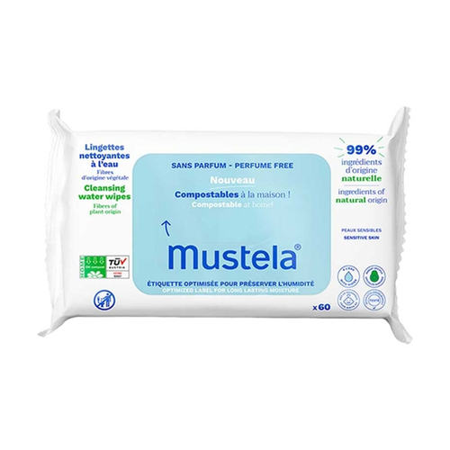 Mustela Kompost Islak Mendil Parfümsüz 60 Adet