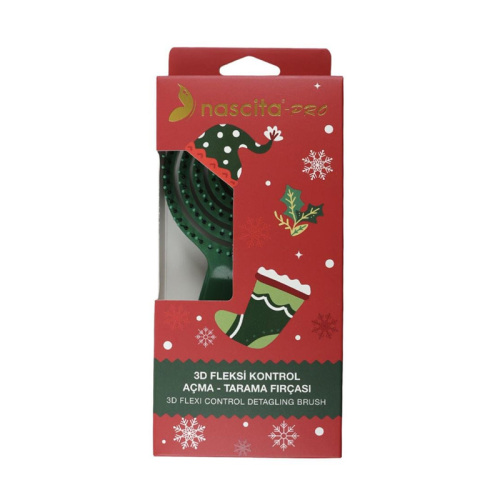 Nascita 3D Fleksi Yılbaşı Temalı Saç Fırçası 69