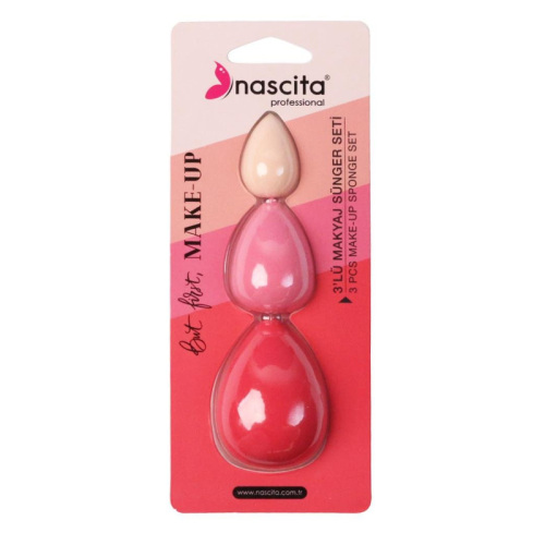 Nascita 3lü Makyaj Sünger Seti 124