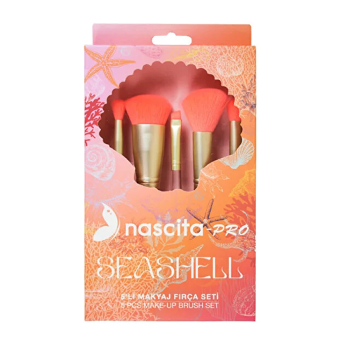 Nascita Pro Seashell 5 li Makyaj Fırça Seti - 136