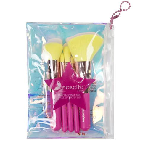 Nascita Pro Seyahat Tipi 5li Makyaj Fırça Seti - 145