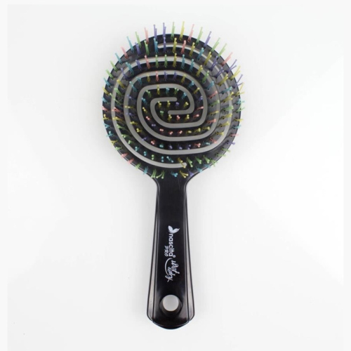 Nascita Pro Üç Boyutlu Yuvarlak Saç Fırçası-05 Siyah