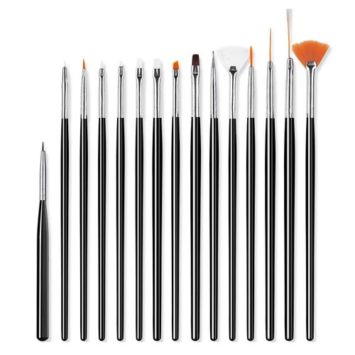 siyah tırnak bakım seti 15 parça