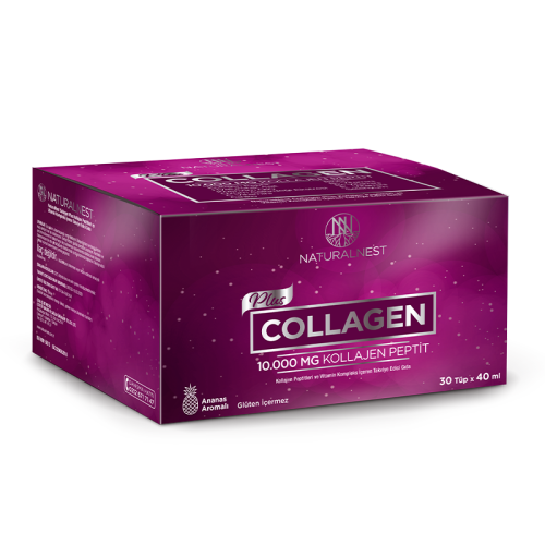 Naturalnest Plus Collagen 10.000 mg Takviye Edici Gıda 30 x 40 ml
