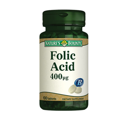Natures Bounty Folik Asit 400 mcg Takviye Edici Gıda 100 tablet