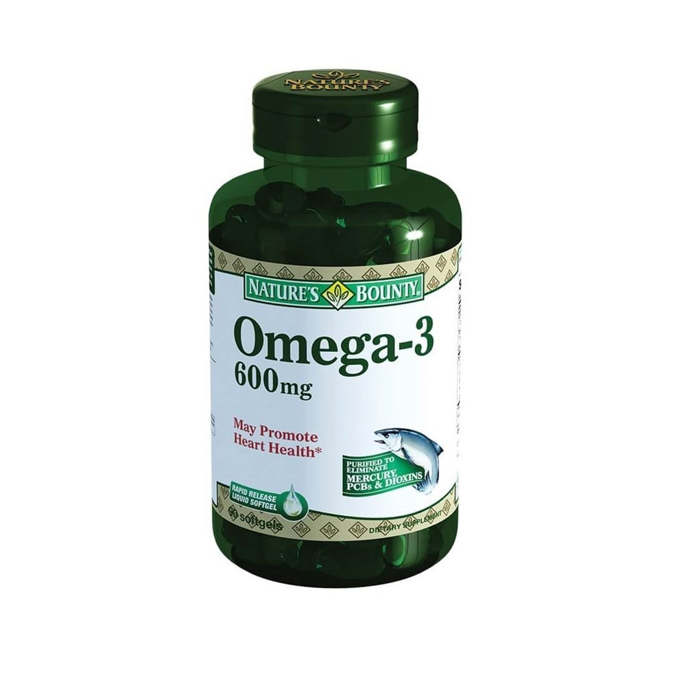 Nature\'s Bounty Omega-3 600 mg 90 Kapsül