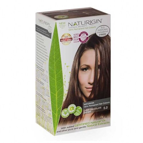 Naturigin Organic Content Hair Dye 5.0 Light Chocolate Brown