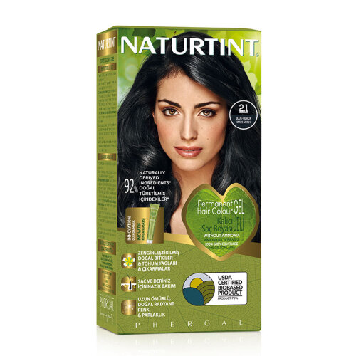 Naturtint Doğal Saç Boyası - 2.1 Mavi Siyah