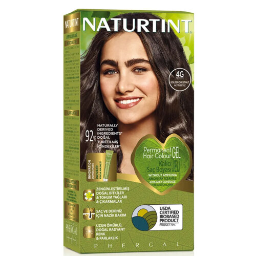 Naturtint Doğal Saç Boyası - 4G Altın Kestane
