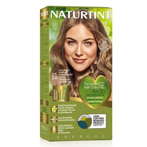 Naturtint Doğal Saç Boyası - 8N Buğday Sarısı