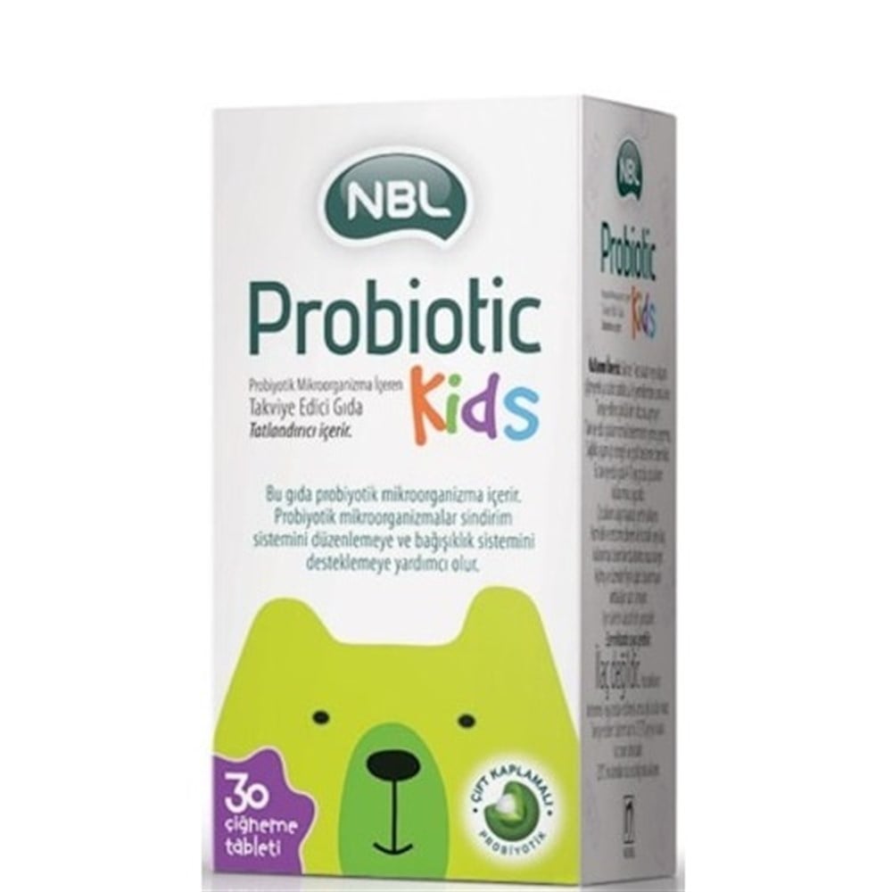 NBL Probiotique Enfants 30 Comprimés à Croquer