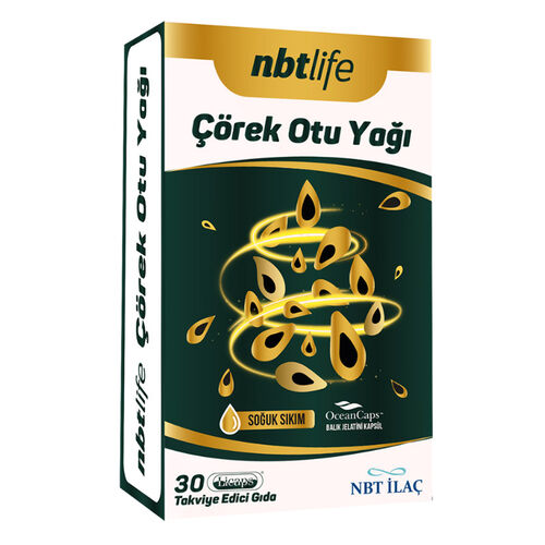 Nbt Life Black Cumin Oil Food Supplement 30 Capsules